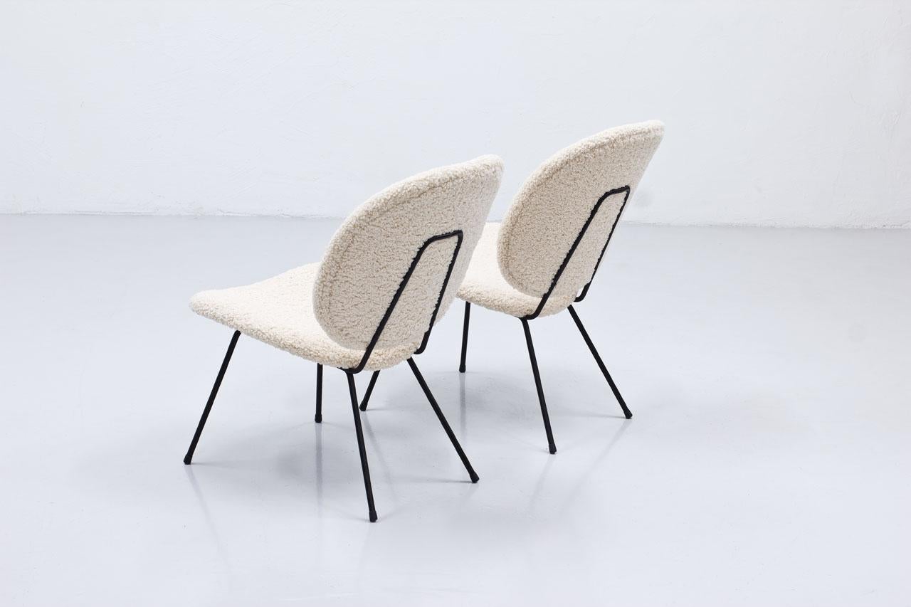 Gispen Lounge Chairs by Kembo, 1950s In Good Condition In Stockholm, SE