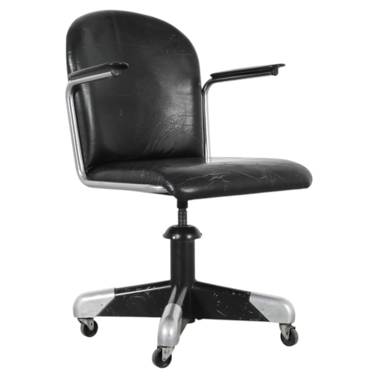 Gispen Model 356 PQ Rolling Office Chair by Willem H. Gispen