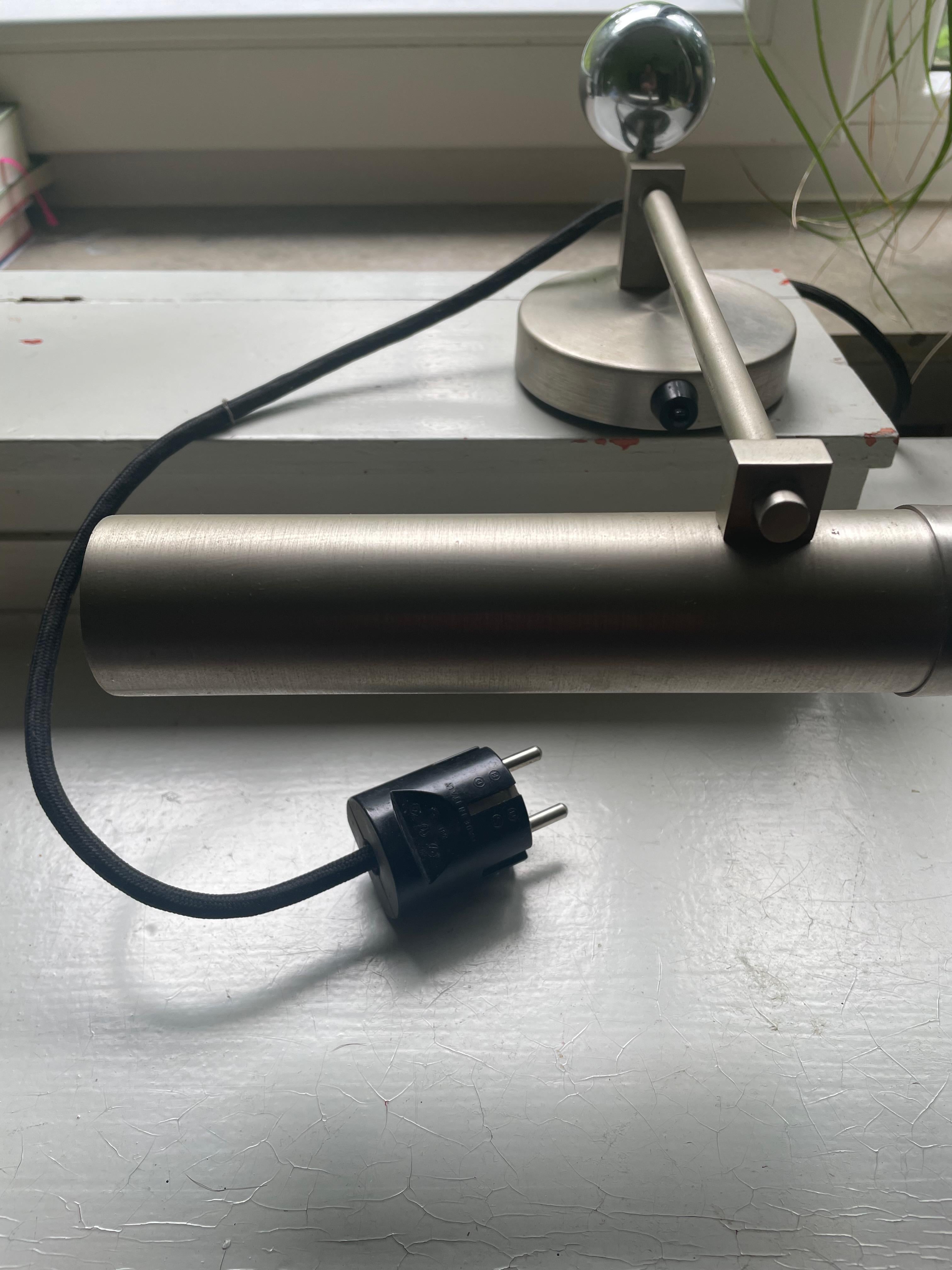 Gispen Piano lamp. Designed by P.Oud and H.Gispen 1928. Later version. For Sale 2