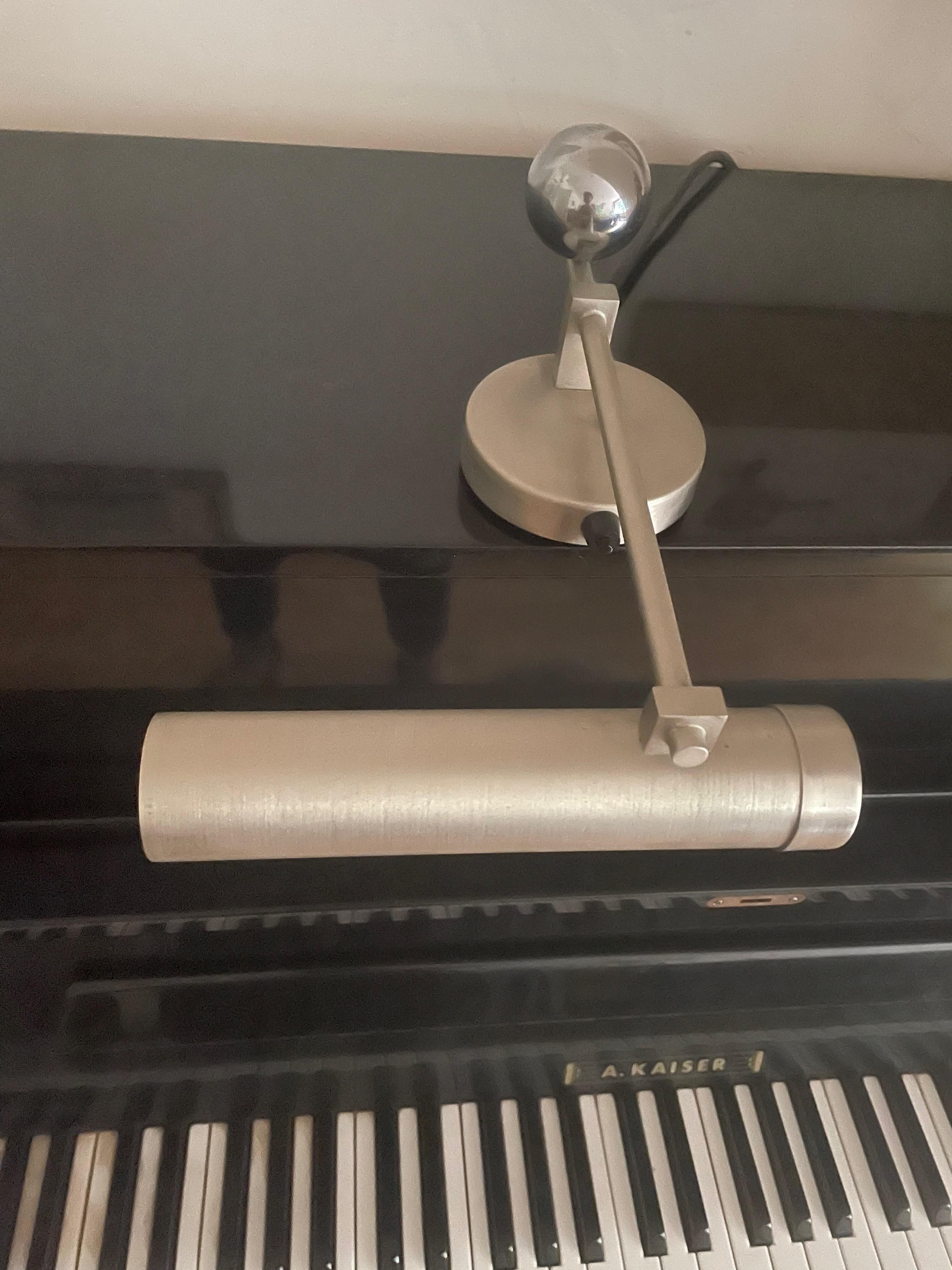 Gispen Piano lamp. Designed by P.Oud and H.Gispen 1928. Later version. For Sale 9