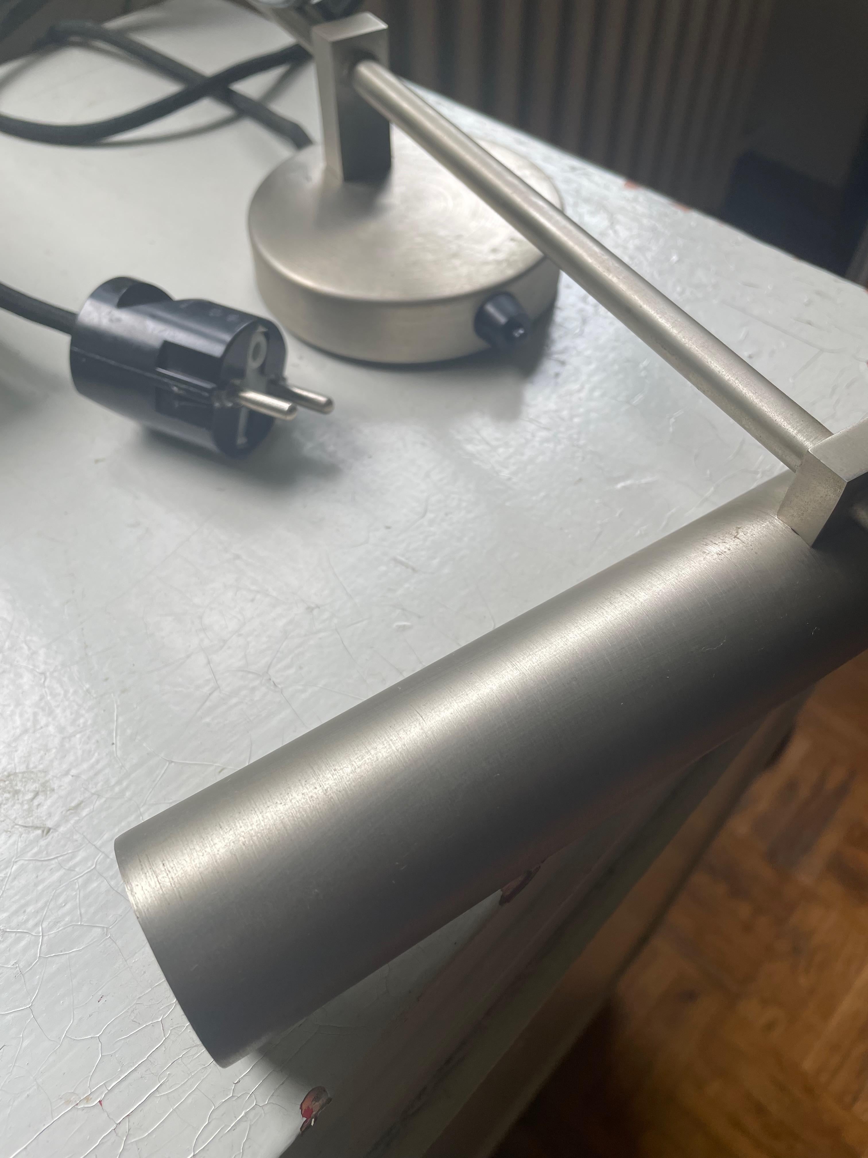 Dutch Gispen Piano lamp. Designed by P.Oud and H.Gispen 1928. Later version. For Sale