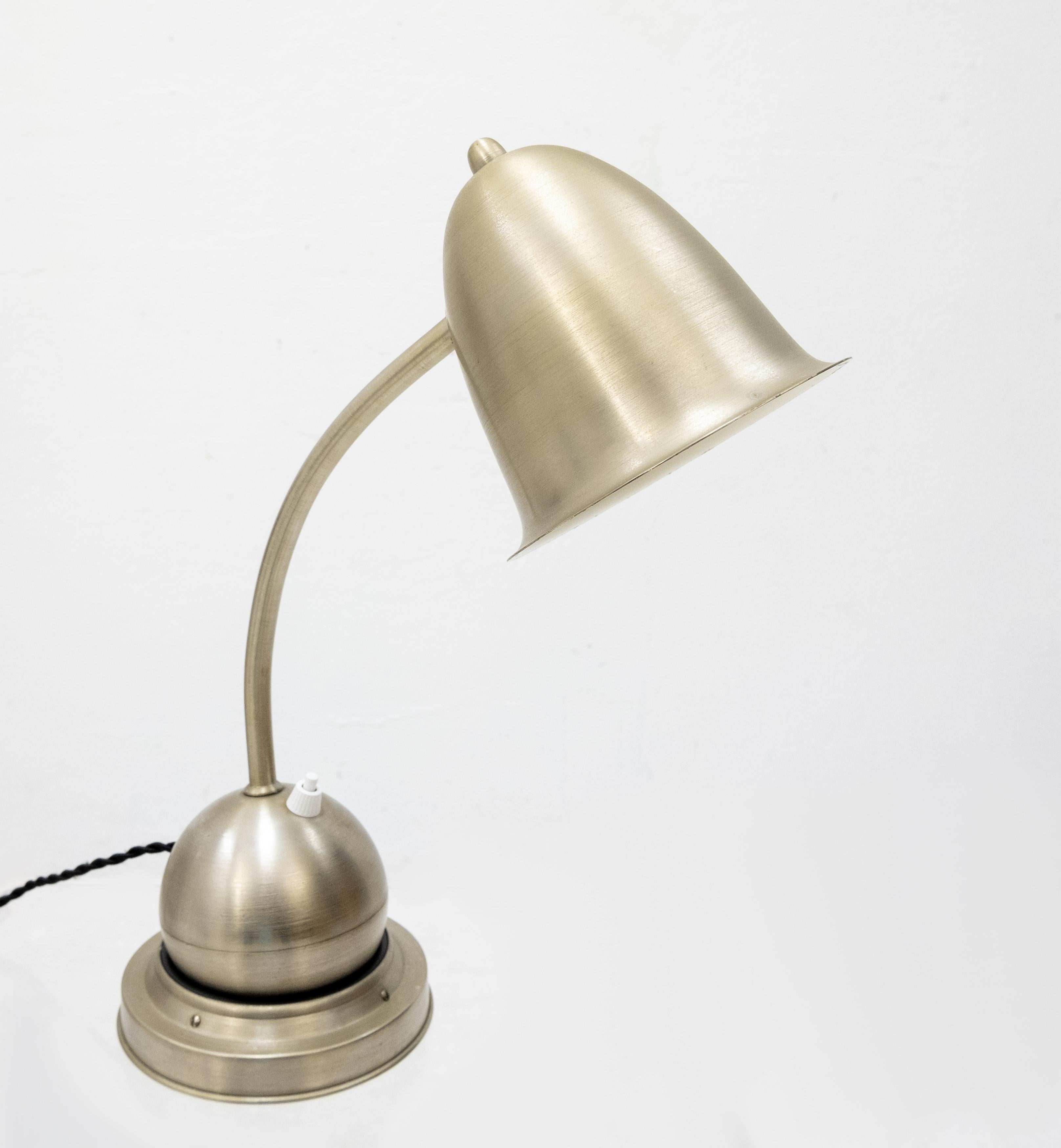 Gispen the Tumbler Art Deco Table Lamp In Good Condition In Den Haag, NL