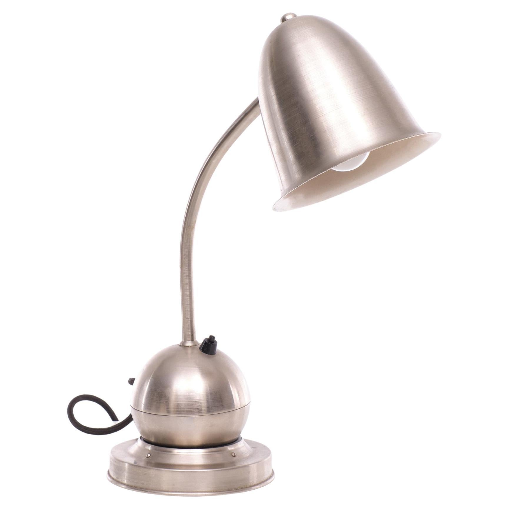 Gispen the Tumbler Art Deco Table Lamp For Sale