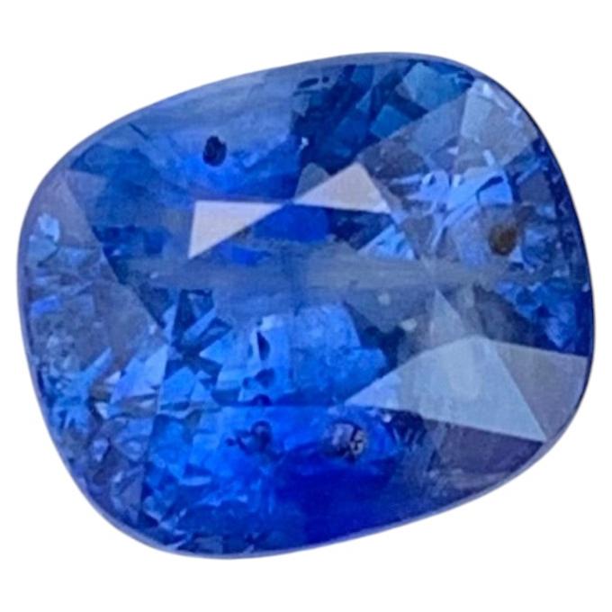 GIT Certified 3.11 Carat Natural Loose Blue Sapphire Gemstone From Madagascar