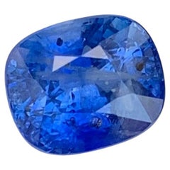 GIT Certified 3.11 Carat Natural Loose Blue Sapphire Gemstone From Madagascar