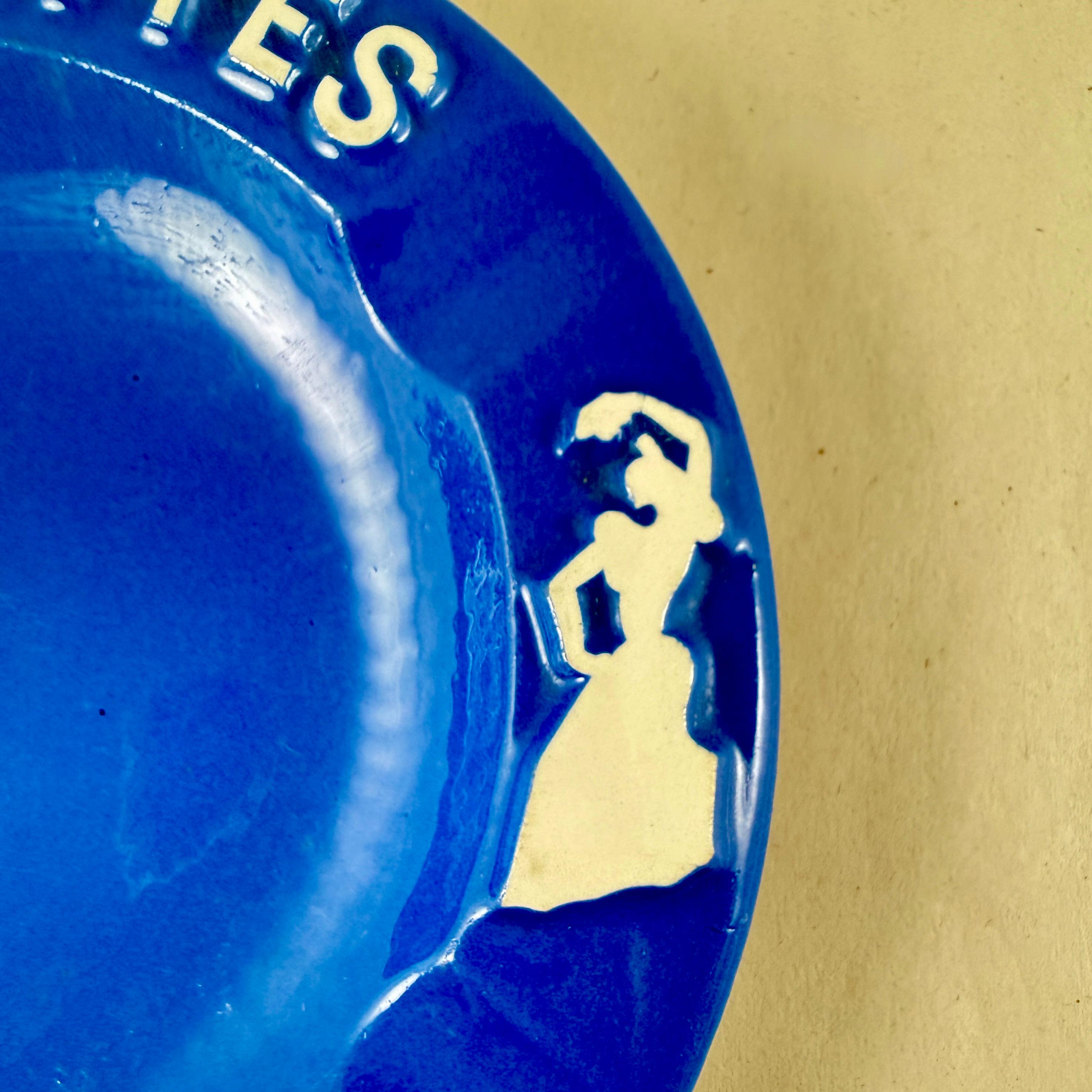 Gitanes Zigaretten Französisch Bistro Aschenbecher im Zustand „Gut“ im Angebot in Philadelphia, PA