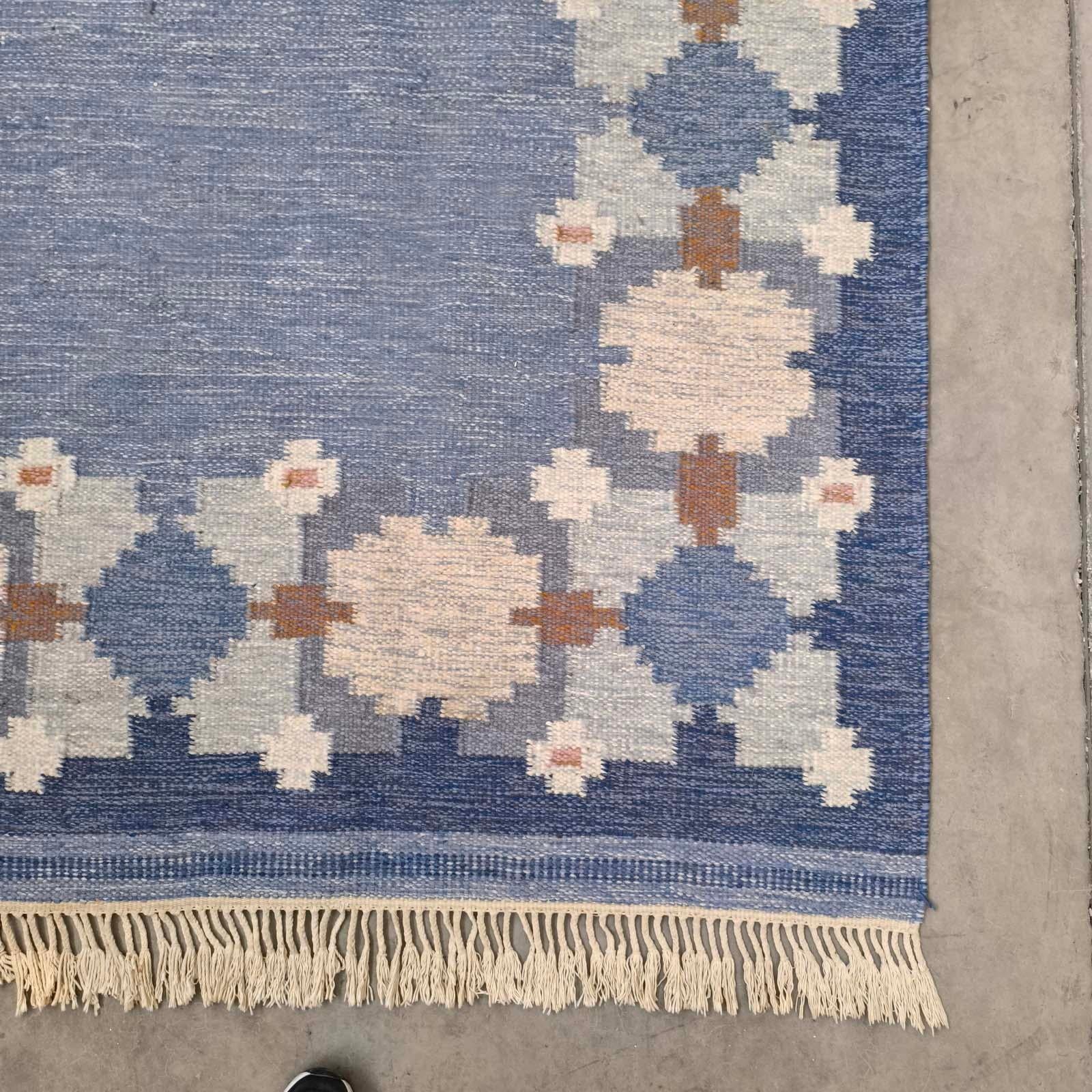Gitt Grännsjö-Carlsson, Carpet, Wool, Sweden, 1950s In Excellent Condition For Sale In Bochum, NRW