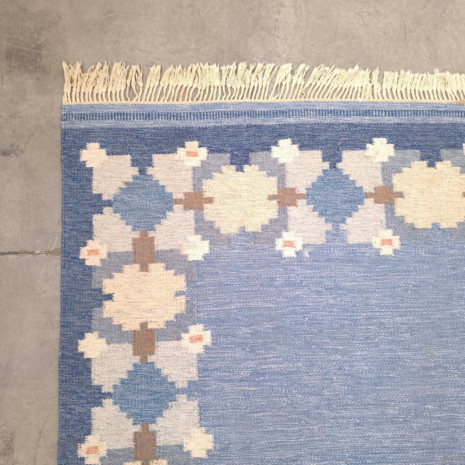 Mid-20th Century Gitt Grännsjö-Carlsson, Carpet, Wool, Sweden, 1950s For Sale