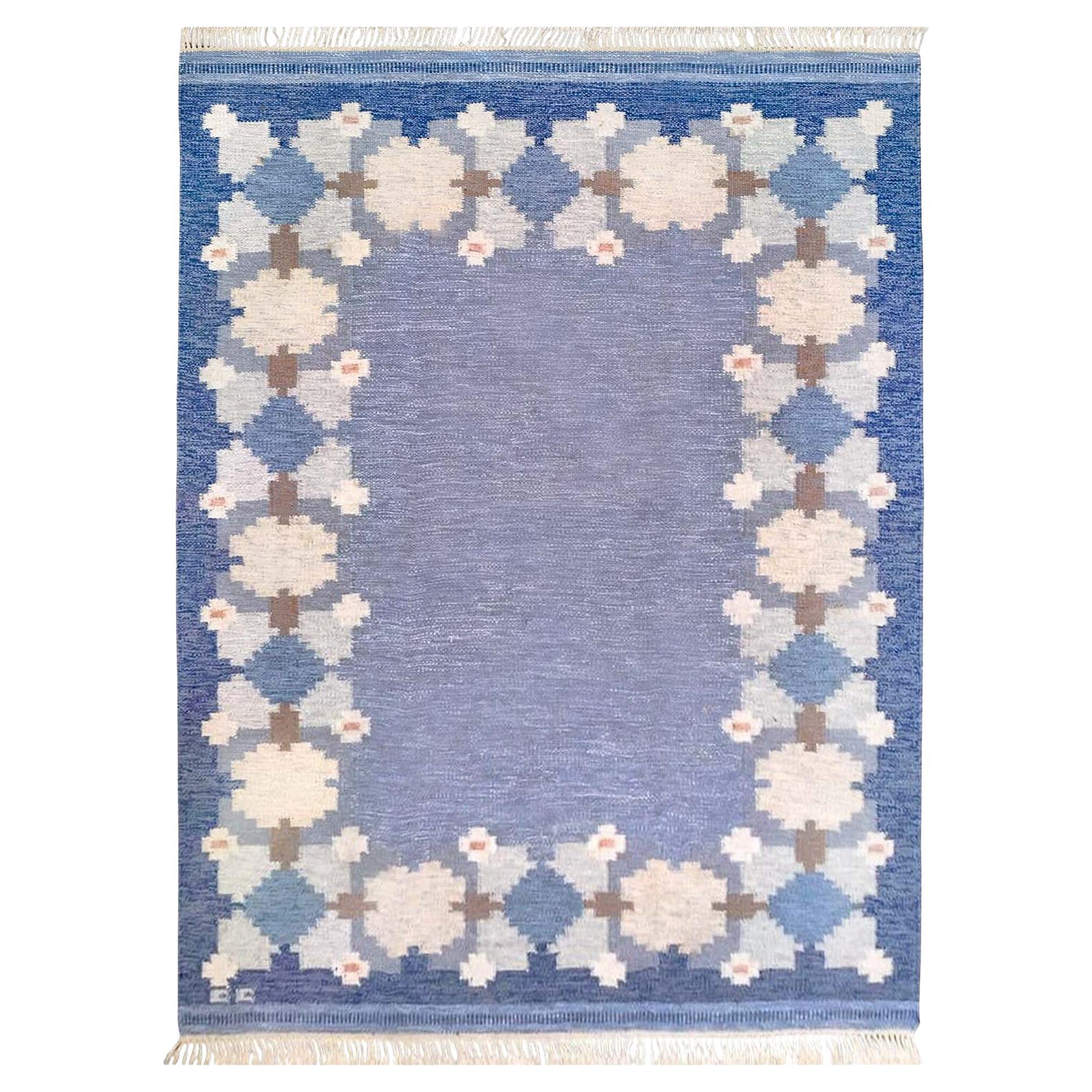 Gitt Grännsjö-Carlsson, Tappeto, Lana, Svezia, anni 
50