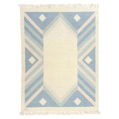 Gitt Grannsjo-Carlsson Retro Swedish Rollakan Rug