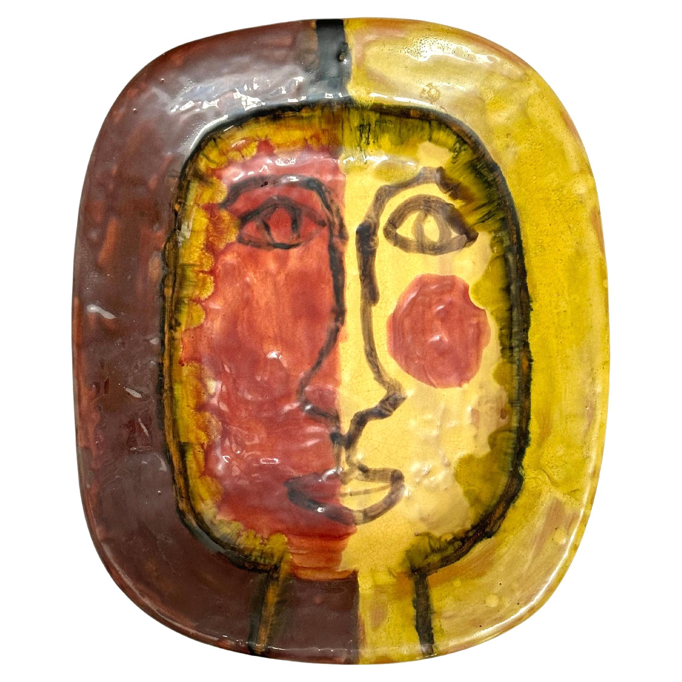 Gitte Hauptmann, plat décoratif, Aix-en-Provence 1951 en vente