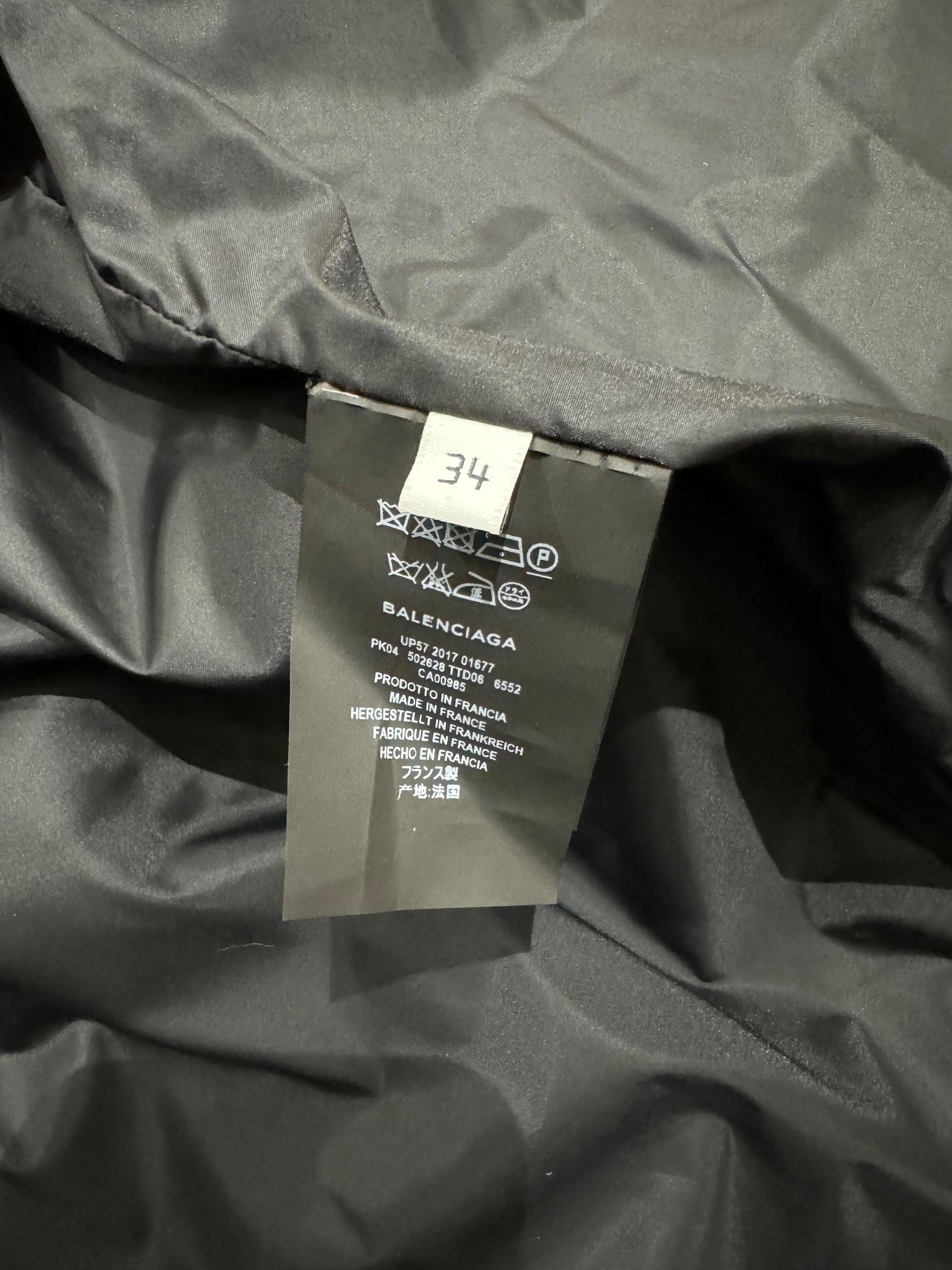 Giubbino Balenciaga Bicolor Catarifrangente in vendita 4