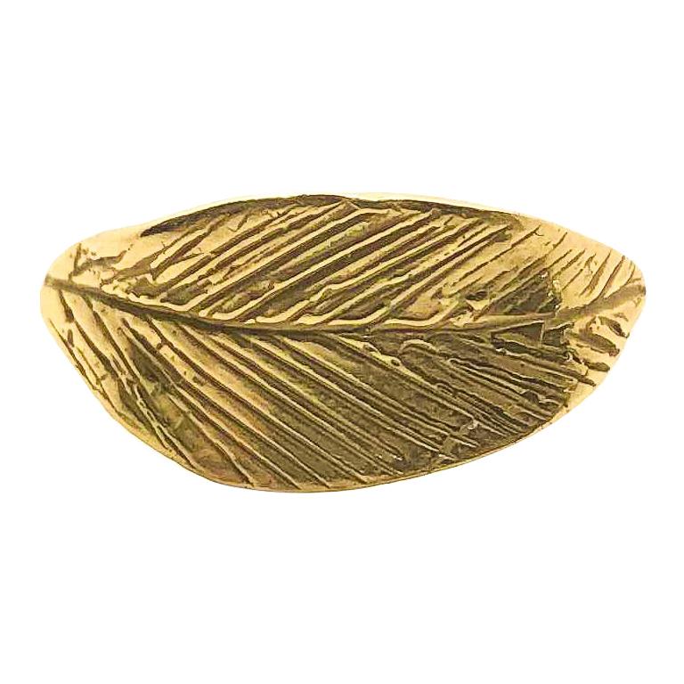 Giulia Barela 18 karat gold 'Ramo Leaves' Ring For Sale