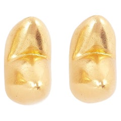 Giulia Barela 24 karat Gold Plated Bronze ARP Earrings
