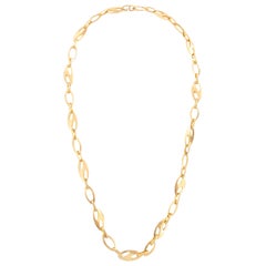 Giulia Barela 24 karat Gold Plated Bronze Catena Hepworth Necklace