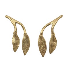 Giulia Barela 24 Karat Gold Plated Bronze
Mobile Leaves Earrings
Medium Giulia Barela 24 Karat Gold Plated Bronze
Mobile Leaves Earrings
Medium