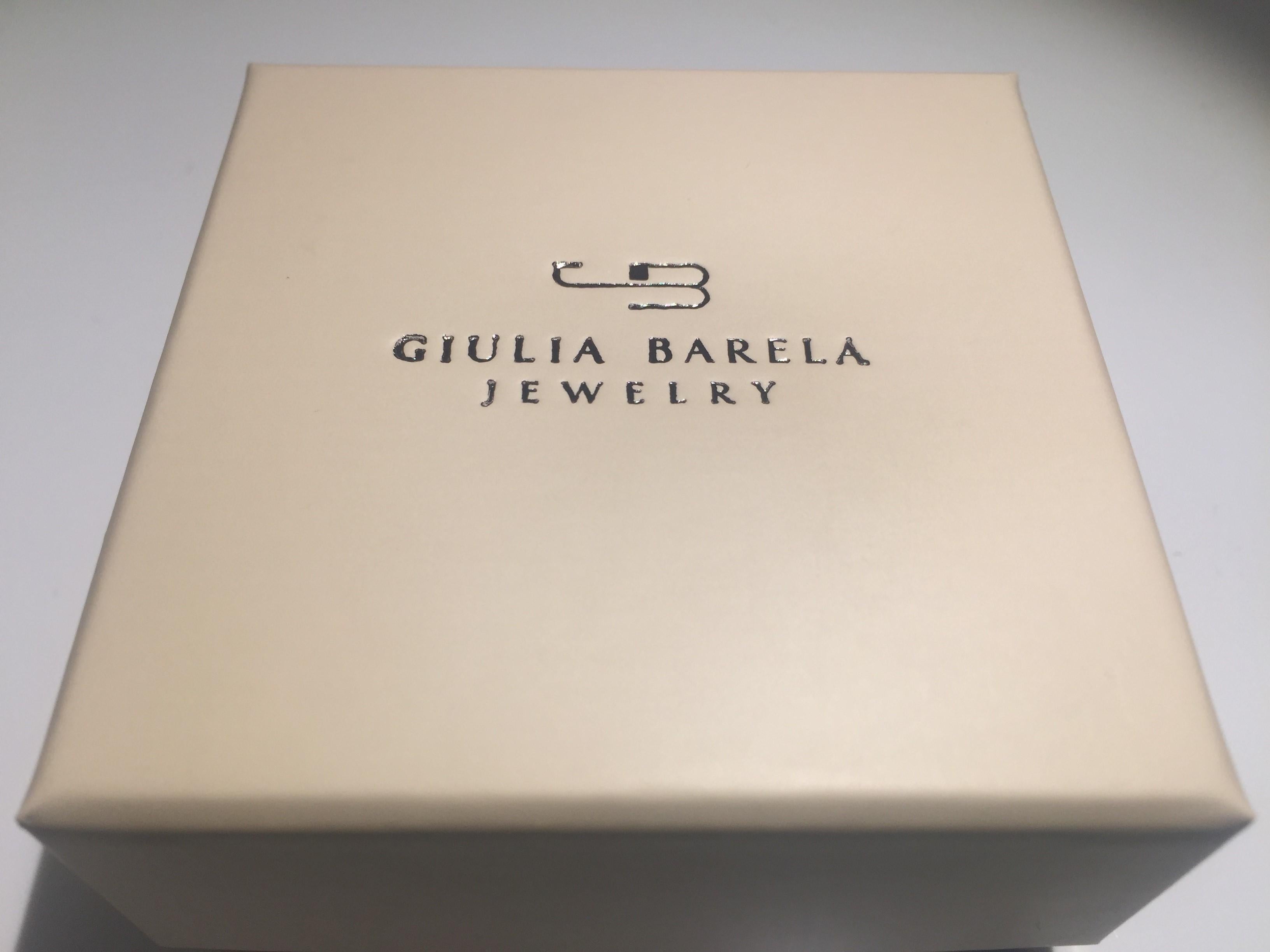 Contemporary Giulia Barela 24 karat Gold Plated Bronze SEEDS Earrings For Sale