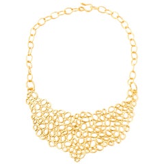Giulia Barela Air Gold Plated Bronze Necklace