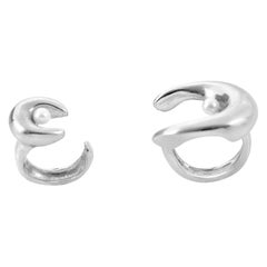 Giulia Barela Fine Silver Double Brancusi Ring Giulia Barela Fine Silver Double Brancusi Ring