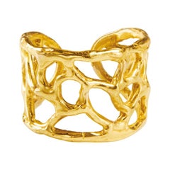 Giulia Barela Jewelry Africa Ring 18 Karat Gold