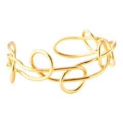 Giulia Barela Jewelry Knot Light Bracelet 18 Karat Gold