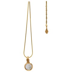Giulia Barela Jewelry Theda Bara Pendant 18 Karat Gold