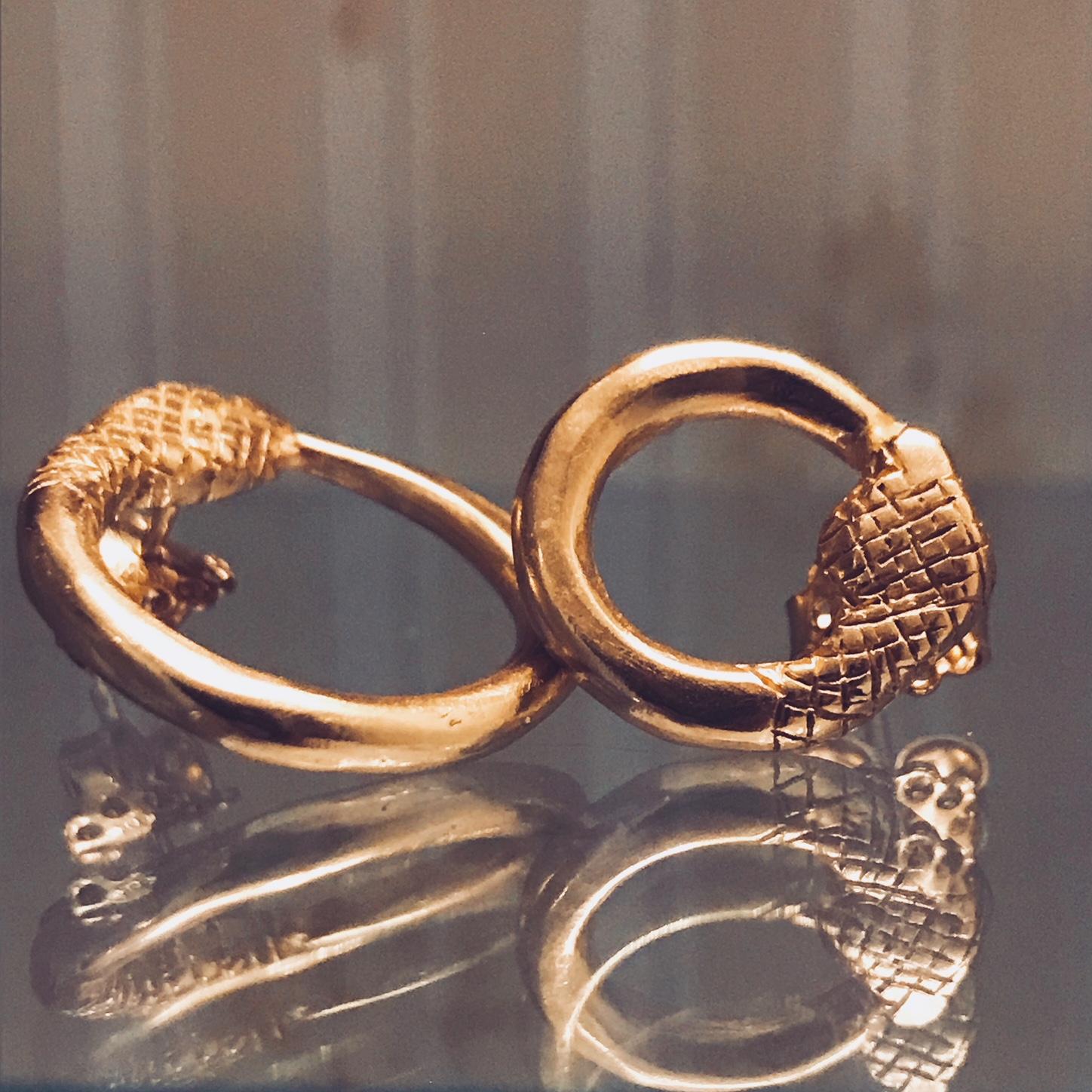 Giulia Barela Jewelry is handmade in the heart of Rome, Italy by master goldsmiths. All of our gold fine jewelry is unique. No two pieces are exactly the same because they are all handmade in gold. Giulia Barela designs her jewelry based on the