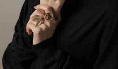 Giulia Barela's Indian Rose Gold Plated Bronze Ring
