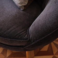 Giulia Gray Fabric Sofa