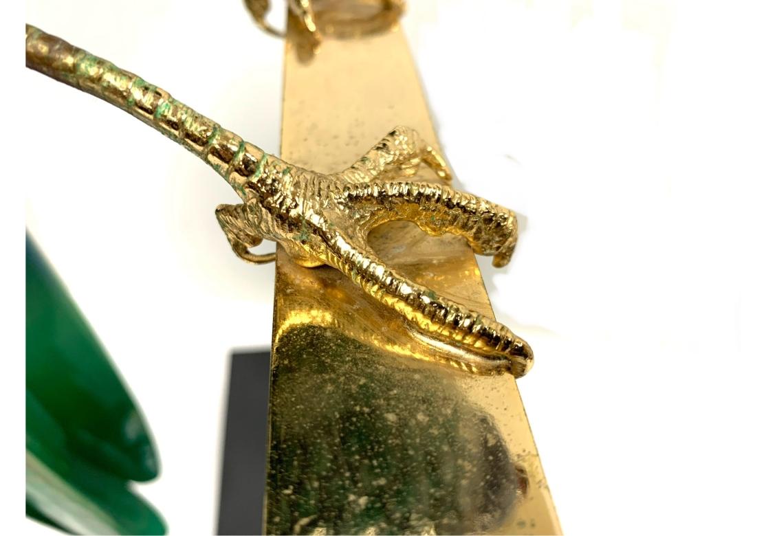 Giulia Mangani 24K Gold Embellished Porcelain Parrot For Sale 6