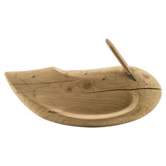 Giulia Stool Pininfarina Contemporary Natural Cedar Made in Italy Riva 1920