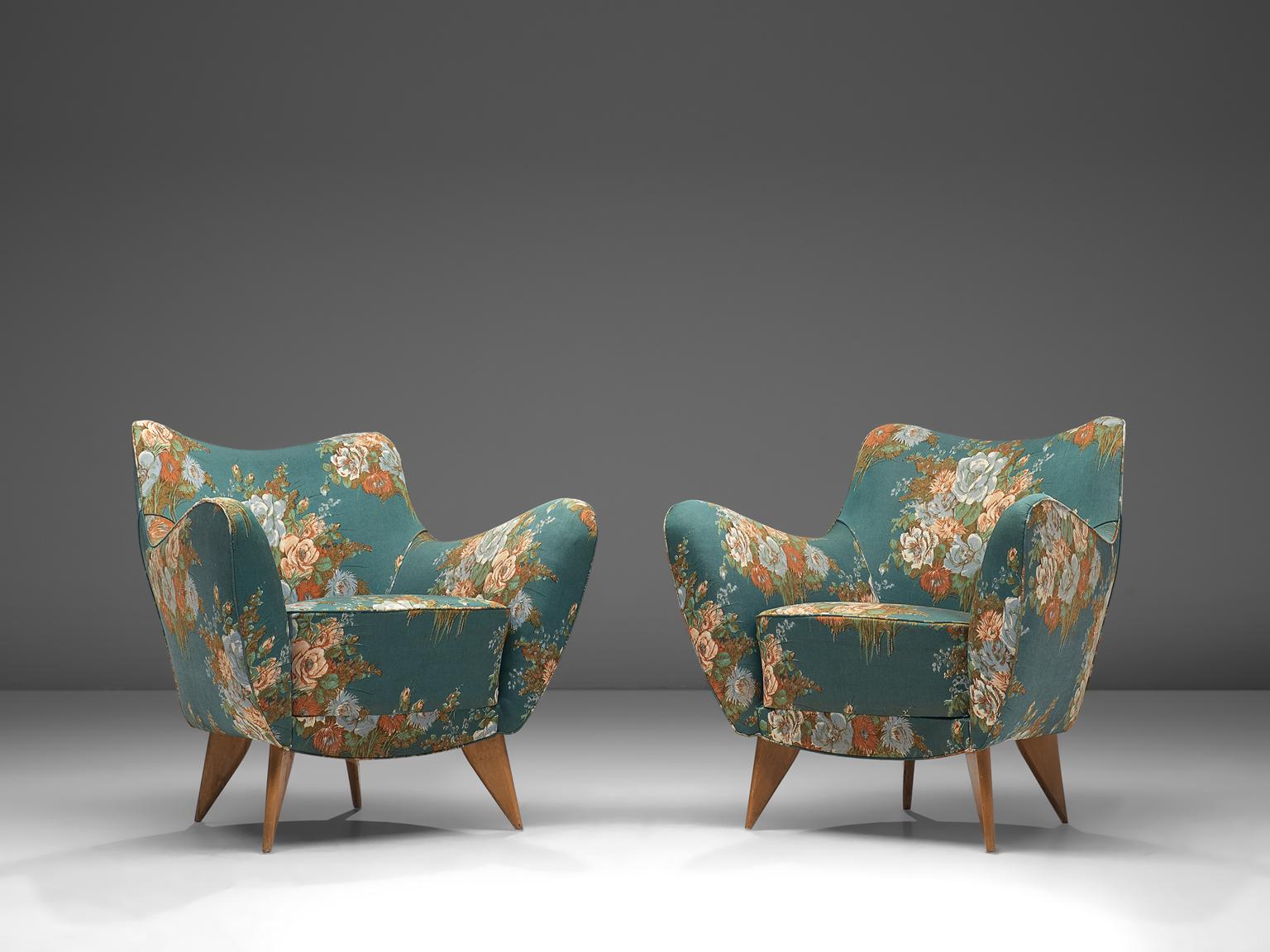 floral chairs