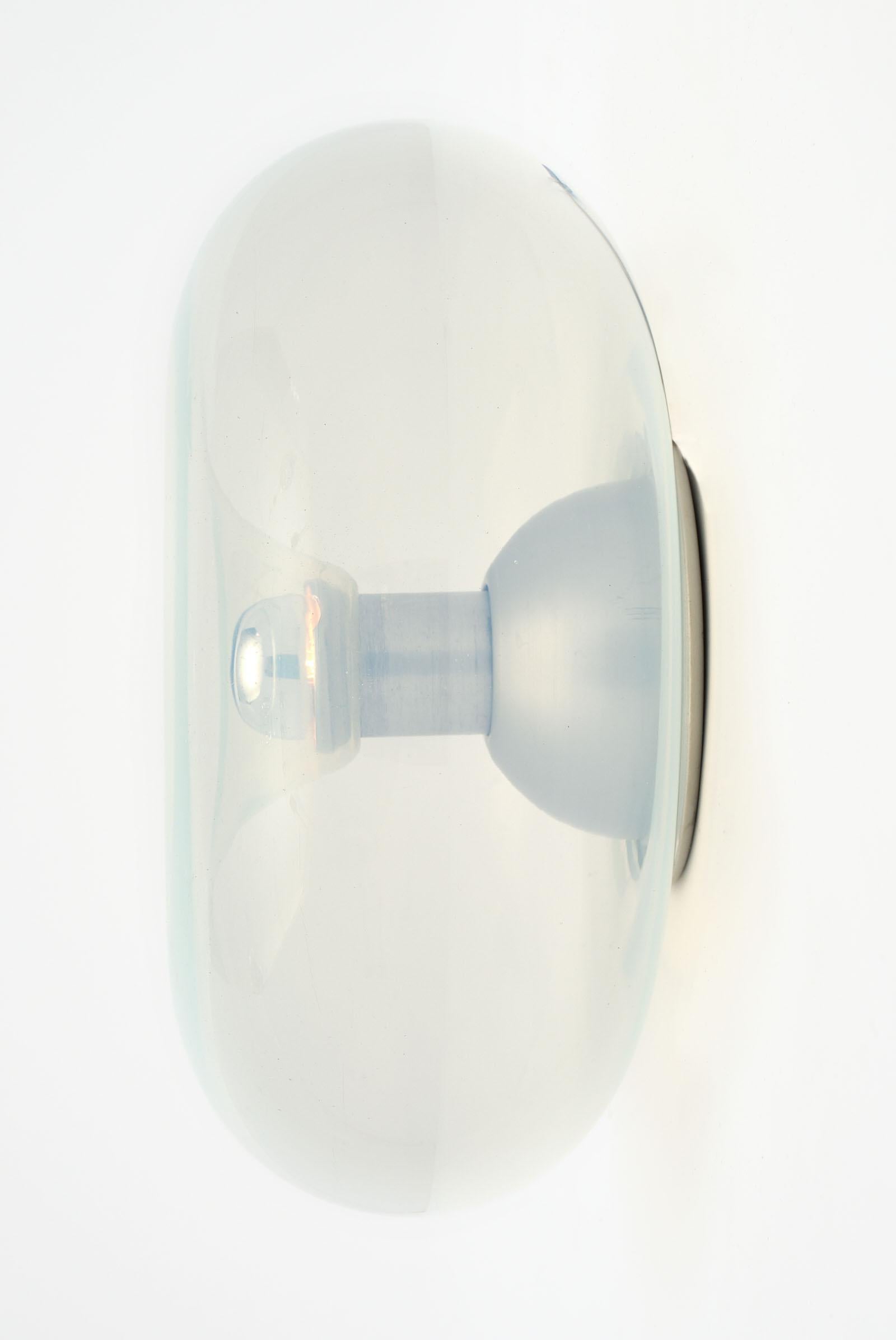 Mid-20th Century Giuliana Gramigna Glass Sconces