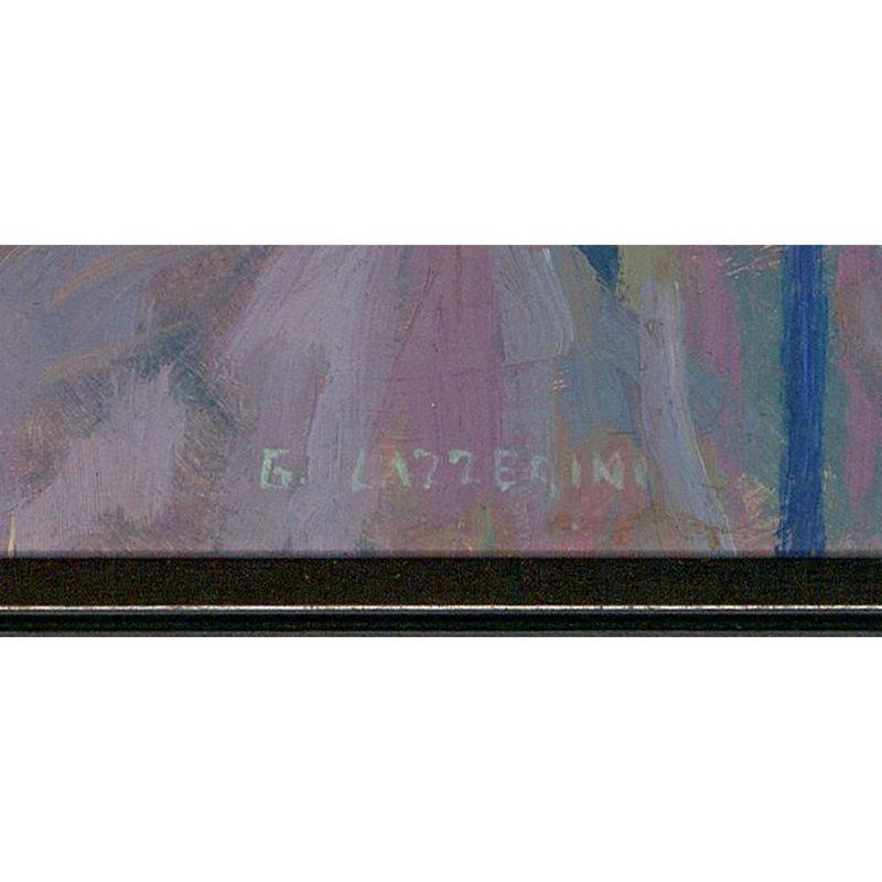 Giuliana Lazzerini (n.1951) - Óleo contemporáneo, Ponte del Principe en venta 3