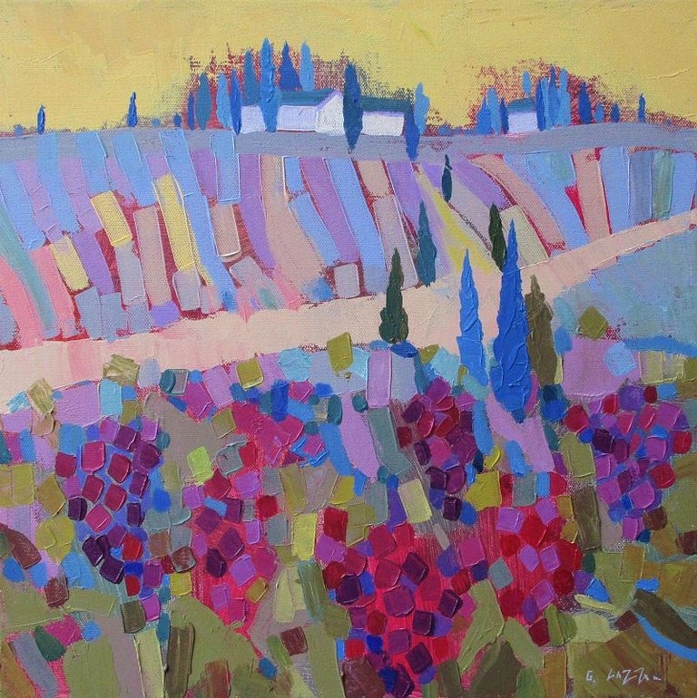 giuliana-lazzerini-vineyards-tuscany-and-cottage-paths-diptych-for
