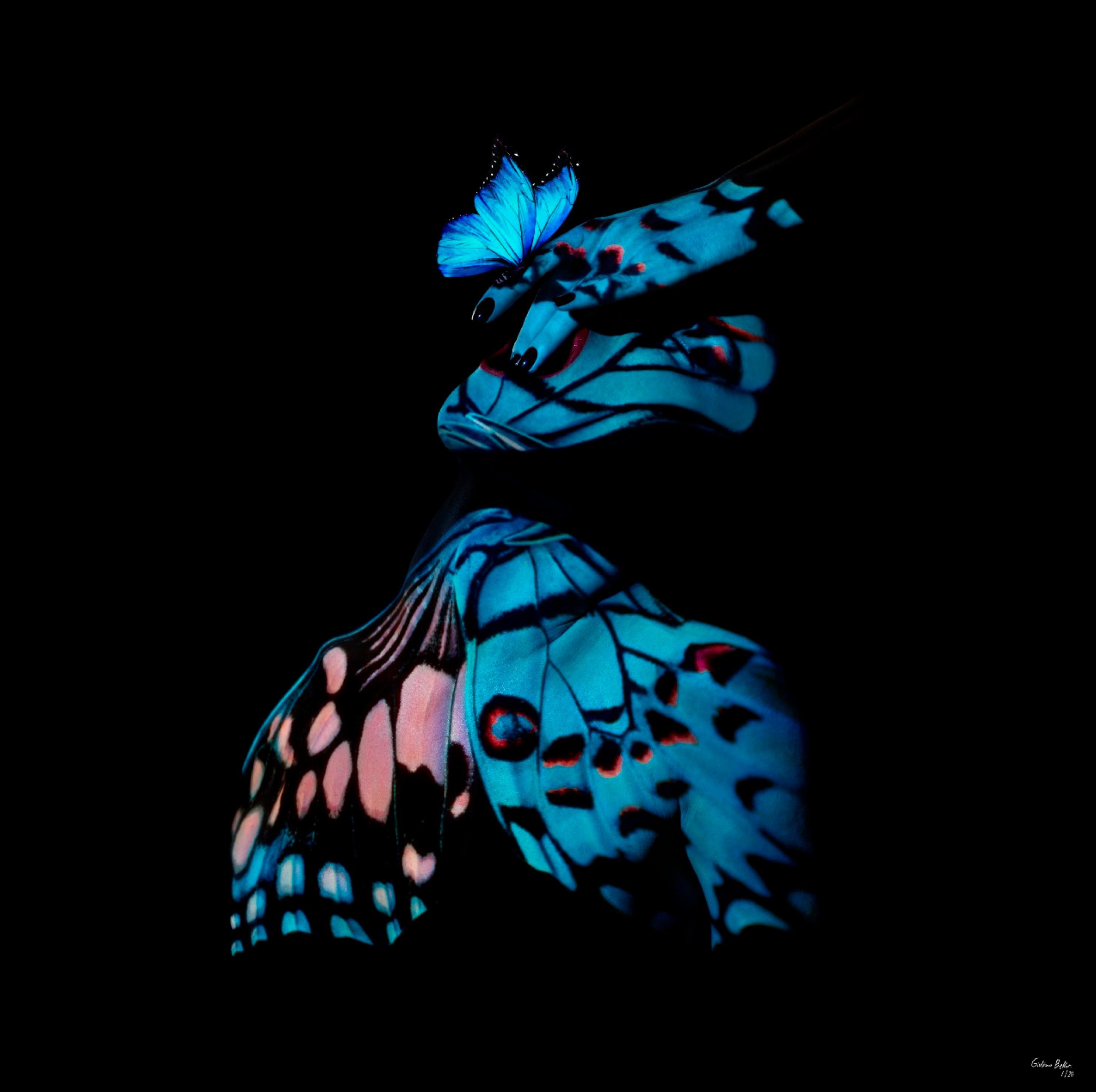 "Mariposa 14" Fotografía 24" x 24" en Edición 1/24 de Giuliano Bekor