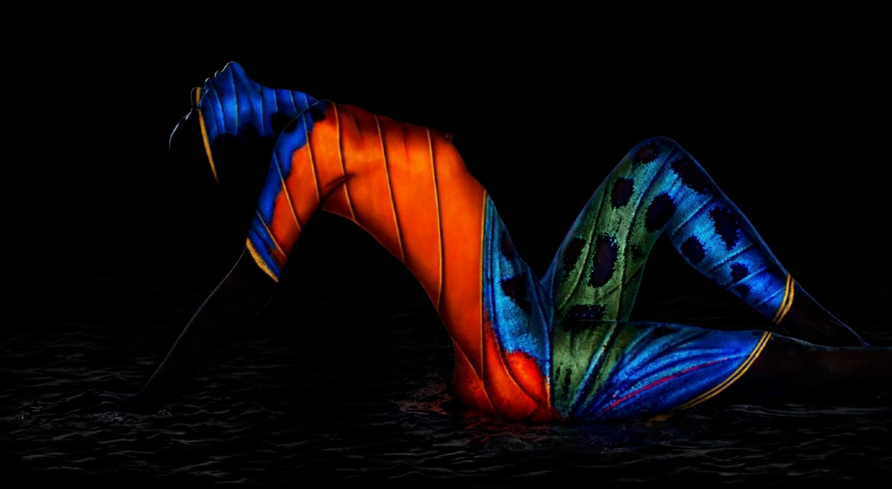 "Butterfly 20" Photography 48" x 86" inch Edition 2/10 by Giuliano Bekor