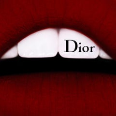 "DIOR Lips" Figurative Photography D24" Ed. of 12 by Giuliano Bekor