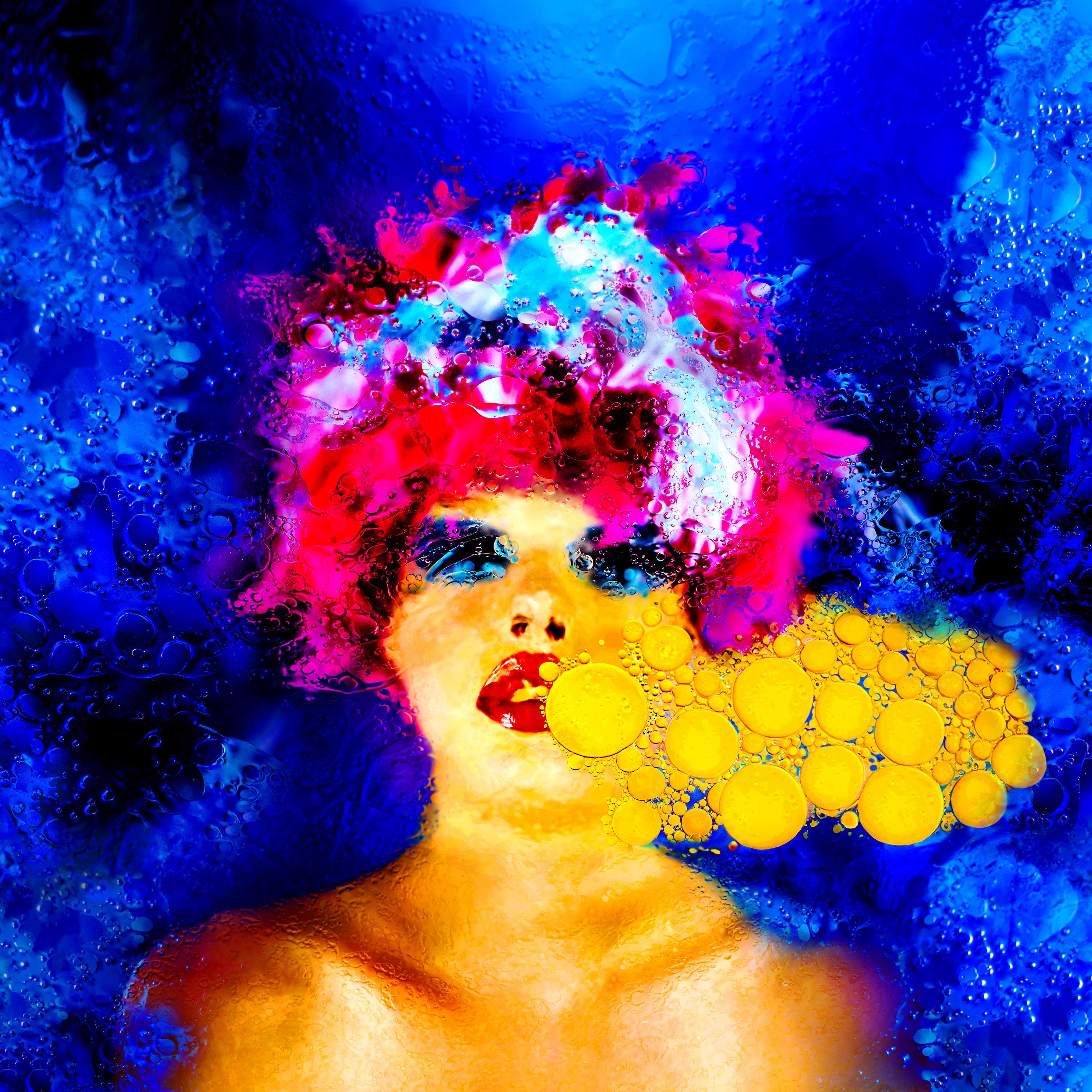 "Emulsion 27" Abstrakte Fotografie 48'x48' Zoll Edition von 10 von Giuliano Bekor