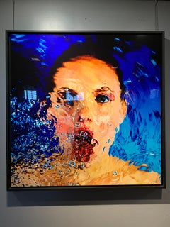 „Emulsion 6“ (FRAMED) Fotografie 40" x 40" Zoll Auflage 3/20 von Giuliano Bekor