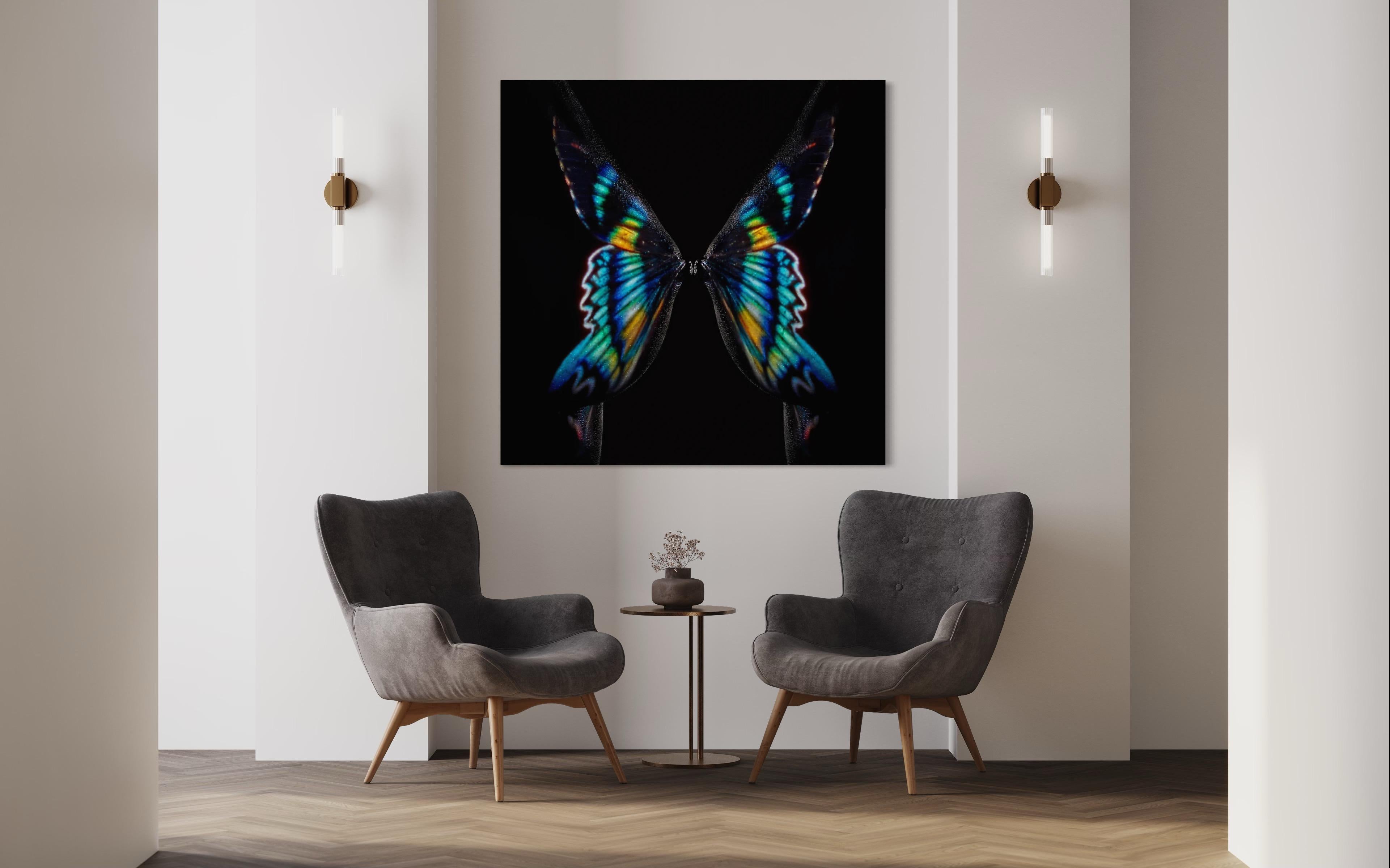 GIULIANO BEKOR - Butterfly or Breast - Contemporary Photograph by Giuliano Bekor