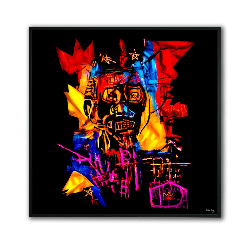 «JM Basquiat-GB3 » Photographie (FRAMÉE) 48