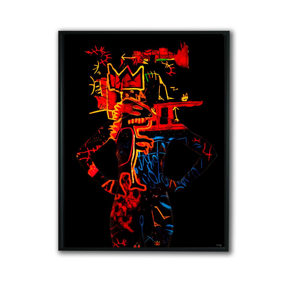 «JM Basquiat-GB5 » Photographie (FRAMÉE) 66