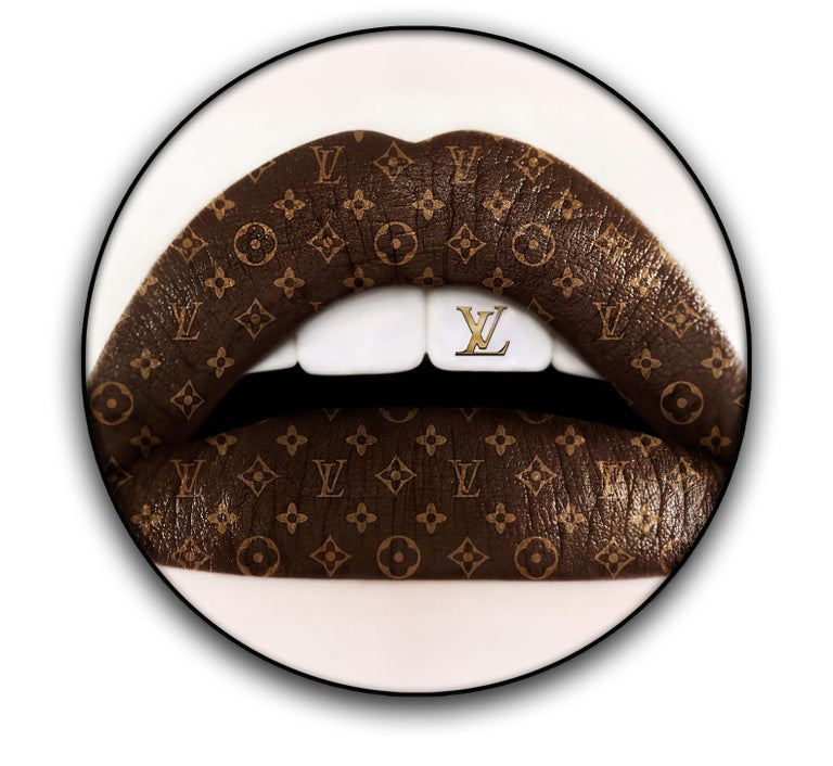 Louis Vuitton Dripping Lips SVG, LV Lips, Louis Vuitton Lips