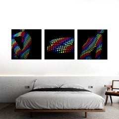 "M47-48-49 Triptychon" Abstrakte Fotografie Edition 3/10 von Giuliano Bekor