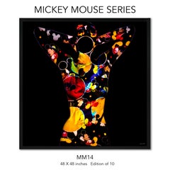 "Minnie/Mickey MM19" Photography 48" x 48" inch Edition 1/10 by Giuliano Bekor