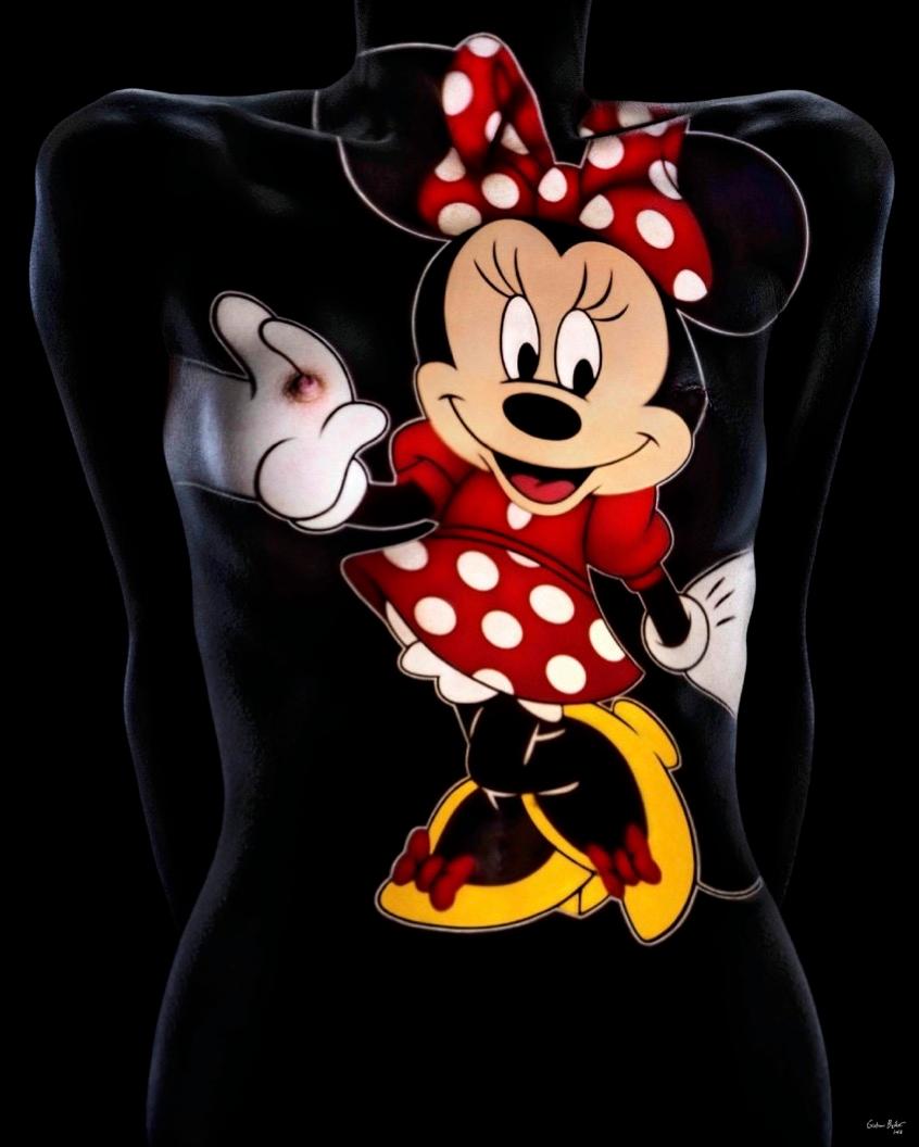 "Minnie/Mickey MM5" Photography 50" x 40" inch Edition 1/8 by Giuliano Bekor 
