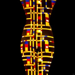 "Modernismo M37" Fotografia Pop Art 48 "x48" in Edizione 3/12 di Giuliano Bekor