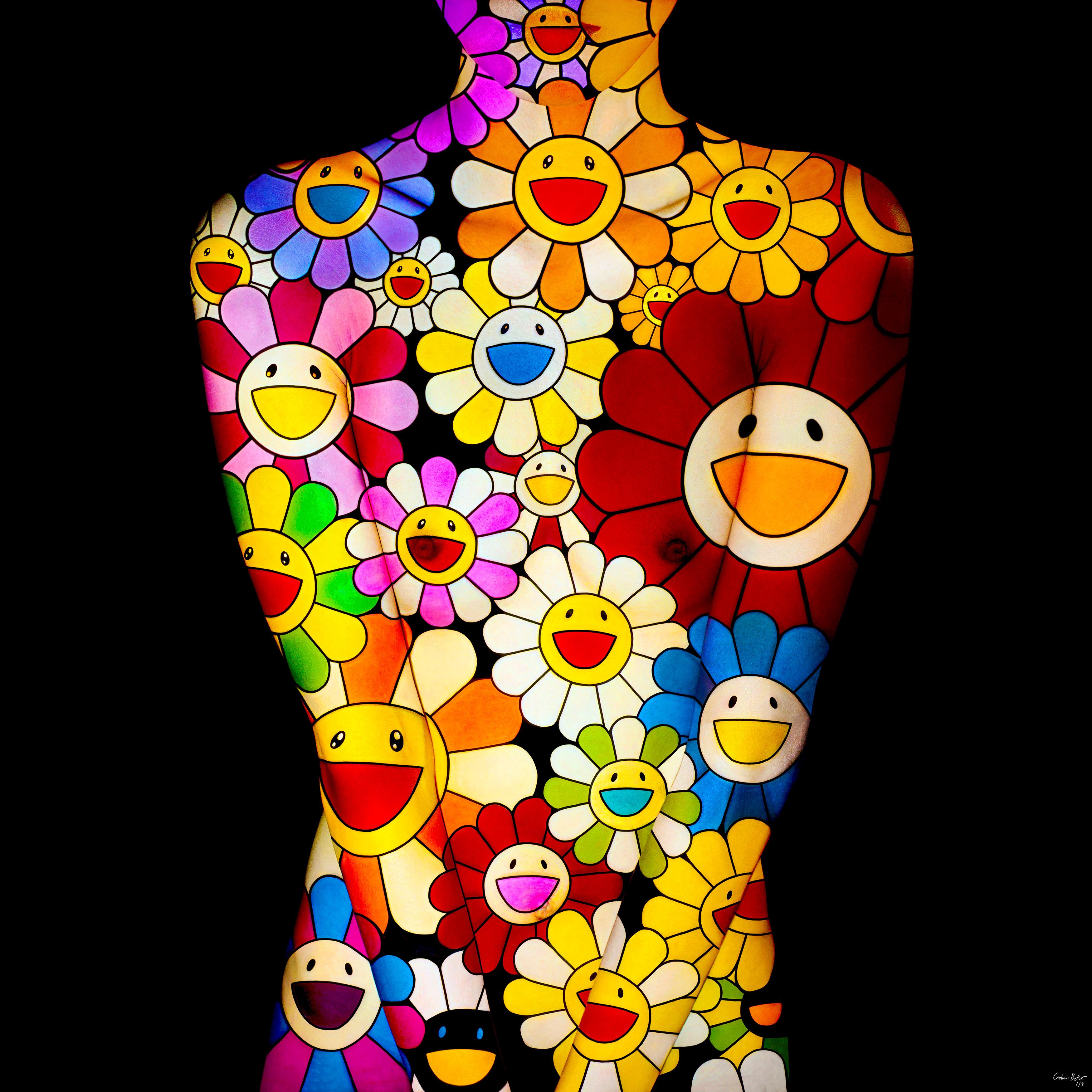 "Murakami TMF4" Pop Art Photography 40" x 40" in Edition 1/4 by Giuliano Bekor