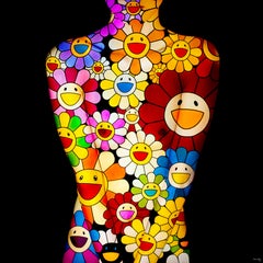 "Murakami TMF4" Fotografía Pop Art 40" x 40" en Edición 1/4 de Giuliano Bekor